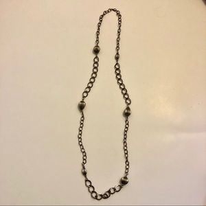 Silver Metal Necklace